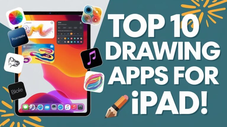 Top 10 Best Apps for Drawing on iPad in 2024